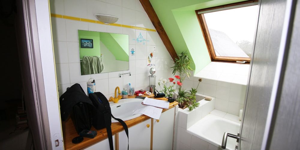 Bains Douches Et Co Salle De Bain Sous Rampant Arradon 2